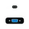 Convertisseur USB-C vers VGA - Nanocable - Modèle 10.16.4101-BK - 10 cm - Noir - USB 3.2 Gen 1