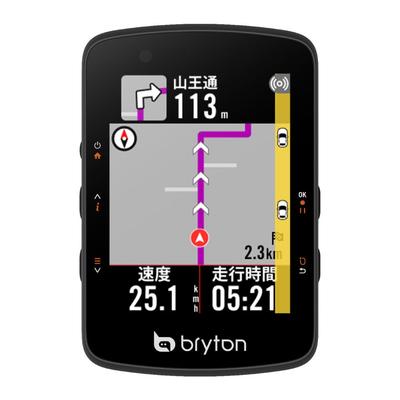 Велокомпьютер Bryton Rider 550E с цветным экраном и GPS для велосипеда, время работы от батареи 37 часов, 2,8-дюймовый экран, (Только тело)