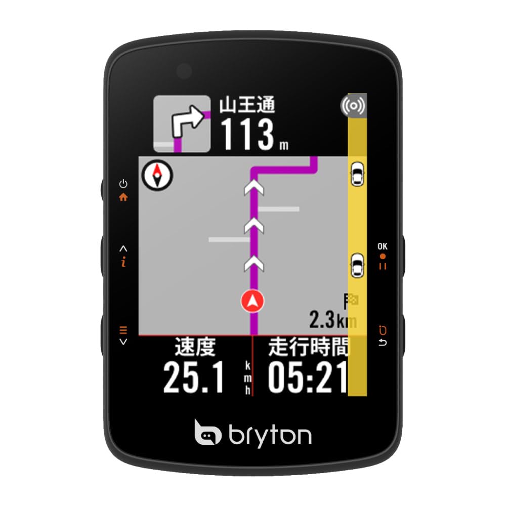 Велокомпьютер Bryton Rider 550E 37 часов 2,8 дюйма Цветной