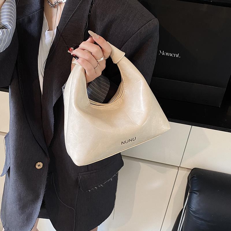 Нишевая дизайнерская сумка женская осень-зима 2025 новая модная на плечо, сумка-мессенджер, женская портативная сумка-пельмень высокого класса