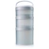 BlenderBottle ProStak Twist Lock Storage Jar Expansion Pack 3 шт. со съемной ручкой, цвет серый, без крышки