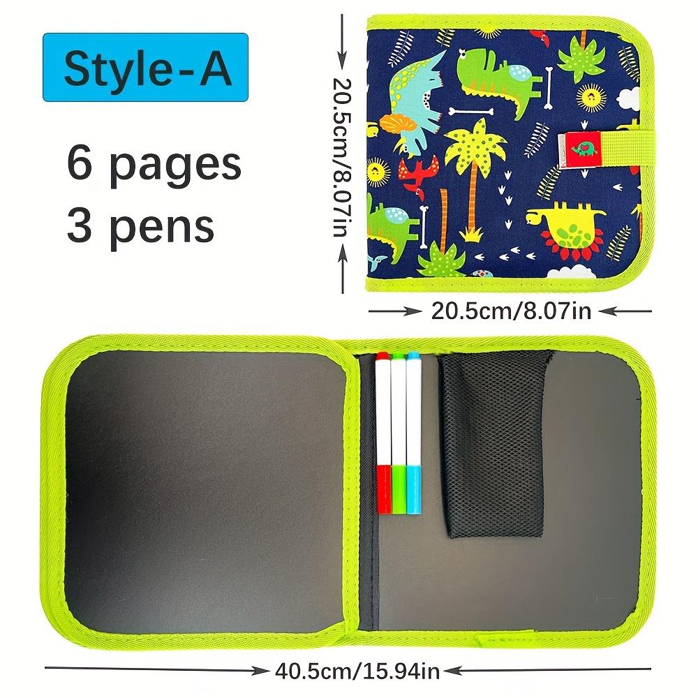 Стираемая доска для рисования, волшебная книга Монтессори, игрушки для рисования водой с ручкой, многоразовая книга для рисования, игрушки для раннего образования