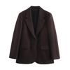 2025 Spring Women's Fashion Lapel Long-Sleeve Commuter Suit Jacket