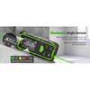 Huepar Dual Laser Rangefinder 120M/200M Green Beam Digital Laser Meter Multiple Unit Measurement Tool With Backlit LCD display