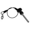 Stainless Steel with Button Handle Diameter 6mm Quick Release Pin Durable with 21cm Wire