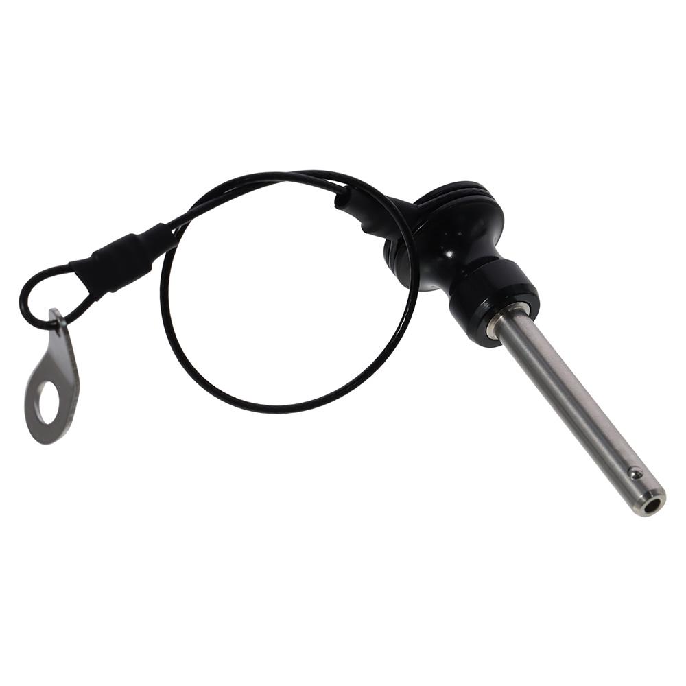 Stainless Steel with Button Handle Diameter 6mm Quick Release Pin Durable with 21cm Wire