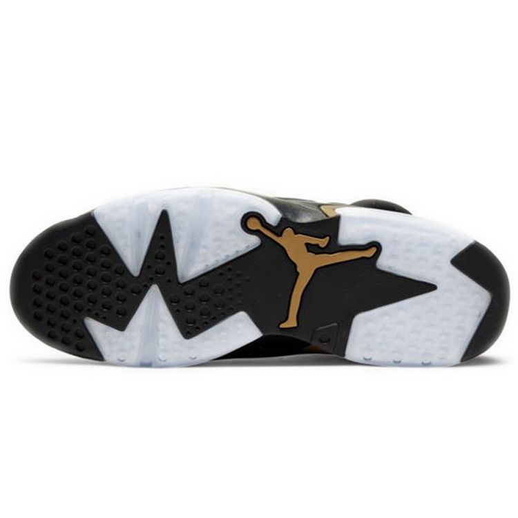 Мужские кроссовки Air Jordan 6 Retro Defining Moments 2020 Черный металлик-золотой CT4954-007