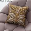 Luxury Gold Leaf Embossed Pillow Covers Pattern Cushion Cover Suitable for Sofa Bedroom Car Pillow Cover