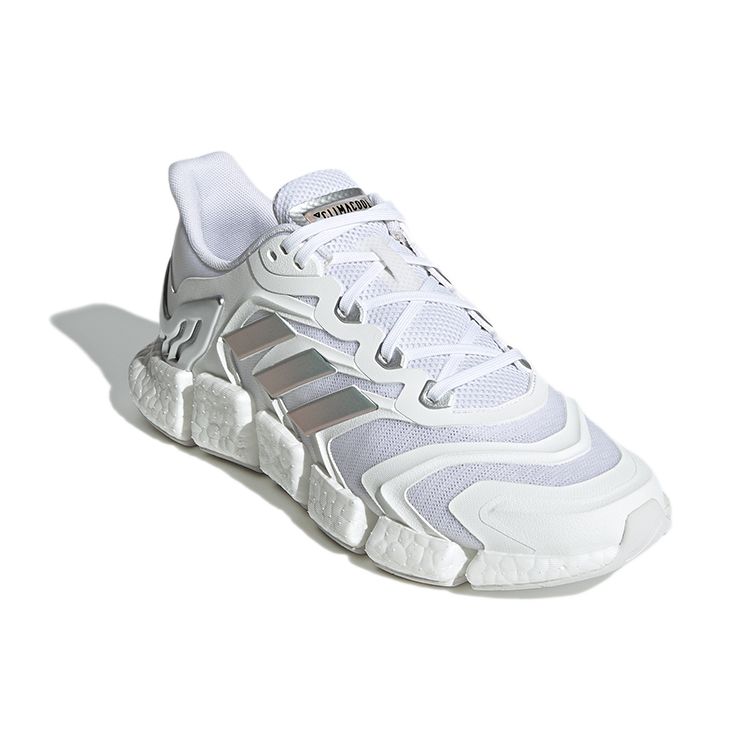 adidas Climacool Vento White Silver Metallic Кроссовки унисекс Cloud-White Crystal-White FZ1731