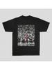 2025 Summer Michael Jordans American Print T-Shirt Men's Women's Loose 100% Cotton Direct Spray Summer Loose Short Sleeve Tee