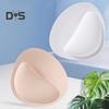Bra Pad Ultra Thick Good Breathability Bra Insert Triangle Sponge Push Up Bra Pad Women Invisible Insert Swimsuit Bikini Breast Enhancers Chest Cup
