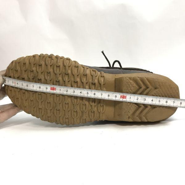 Sorel Винтажные 70-80-е годы Канада Кожаные Сапоги Snow Hunter Bean 26.0-27.0 Коричневые Кожаные Сапоги(ИСПОЛЬЗОВАЛ)