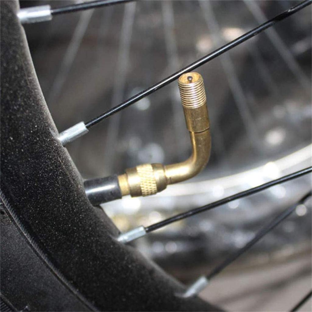 [2pack] Moped 90° L-Type Air Valve for Motorcycles, Suitable for Small Wheel Vehicles, Car Air Pump