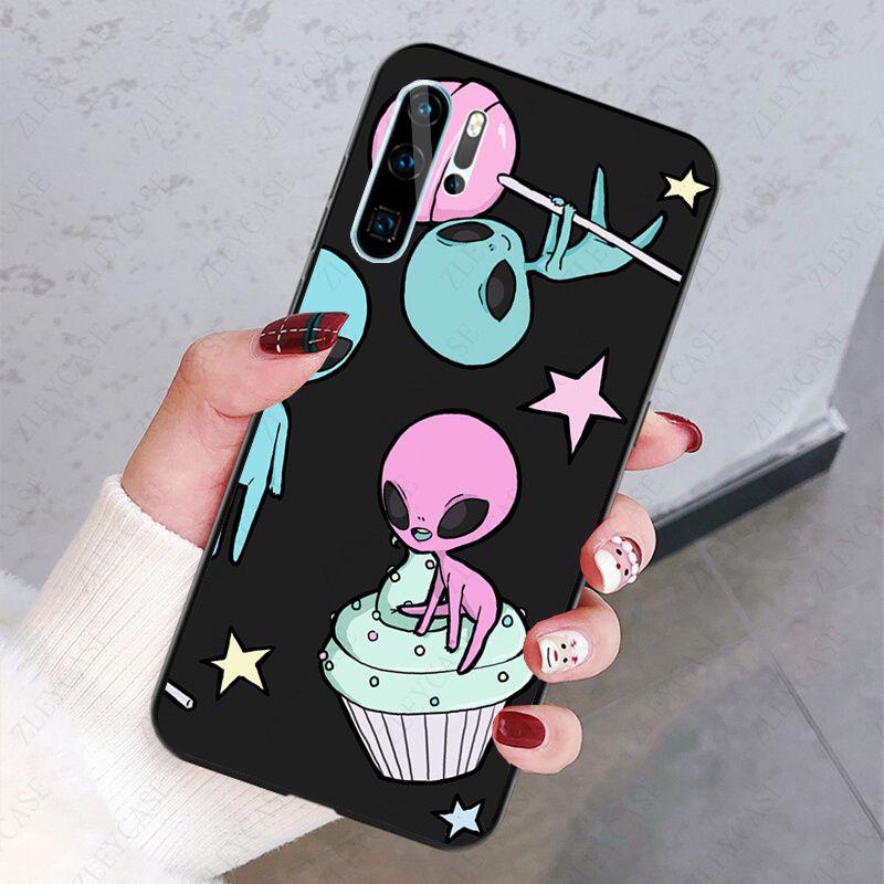 Чехол для телефона Alien Space для huawei p30lite p30pro p20lite p40lite p10plus psmart mate20lite p40pro, чехлы для мобильных устройств