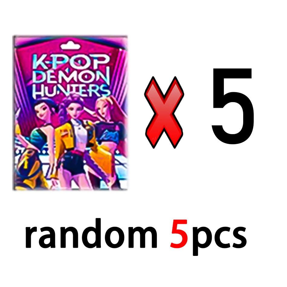 Аниме K-pop Охотники на демонов слепая коробка Руми Мира Зои Фигурка Тигра Игрушка - Украшение для стола Статуэтки Орнамент Коллекционный для детей Подарок