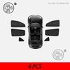 For Tesla Model YL 2026 2027 Car Black Sunshade Side Window Privacy Curtains Front Rear Sunscreen Heat Insulation Sunshield