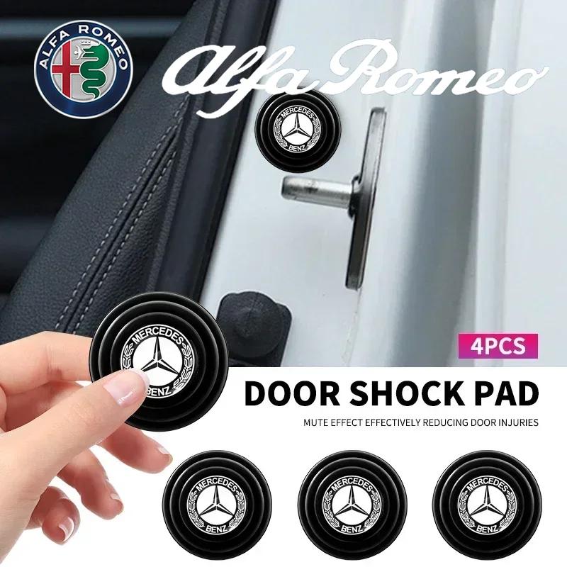 CDR4 Car Door Shockproof Pad Anti-collision Silicone Sticker For Mercedes Benz W204 W205 W211 203 212 S E GLE GLS CLA GLC AMG EQE