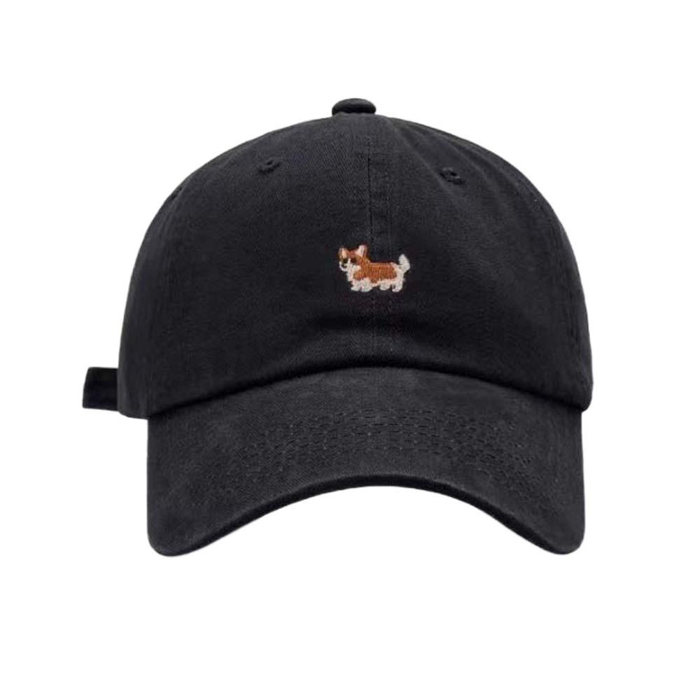 Бейсбольная кепка для собак и женщин, вышитая кепка с козырьком Corgi, модная мужская кепка с козырьком от солнца