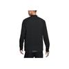Nike Pinnacle Running Division Модный Удобный Универсальный Однотонный Пуловер с Полумолнией Мужской свитшот Черный FZ1122010