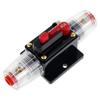12-48V Circuit Breaker Switch Resettable Fuse Holder Car Audio Inline Circuit Breaker 20A 30A 40A 50A 100A 150A Circuit Breaker