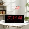 Temperature Digital LED Clocks UK Plug Display Table Clock New Electronic Wall Clock  for Bedroom
