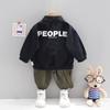 Toddler Boys 3-Piece Set Casual Outfit Cartoon Jacket Pants Top