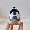 Детская обувь для ходьбы с кожаным верхом, функциональные туфли-липучки для малышей, классические кроссовки с противоскользящей подошвой для мальчиков, спортивная обувь с мягкой подошвой для девочек.