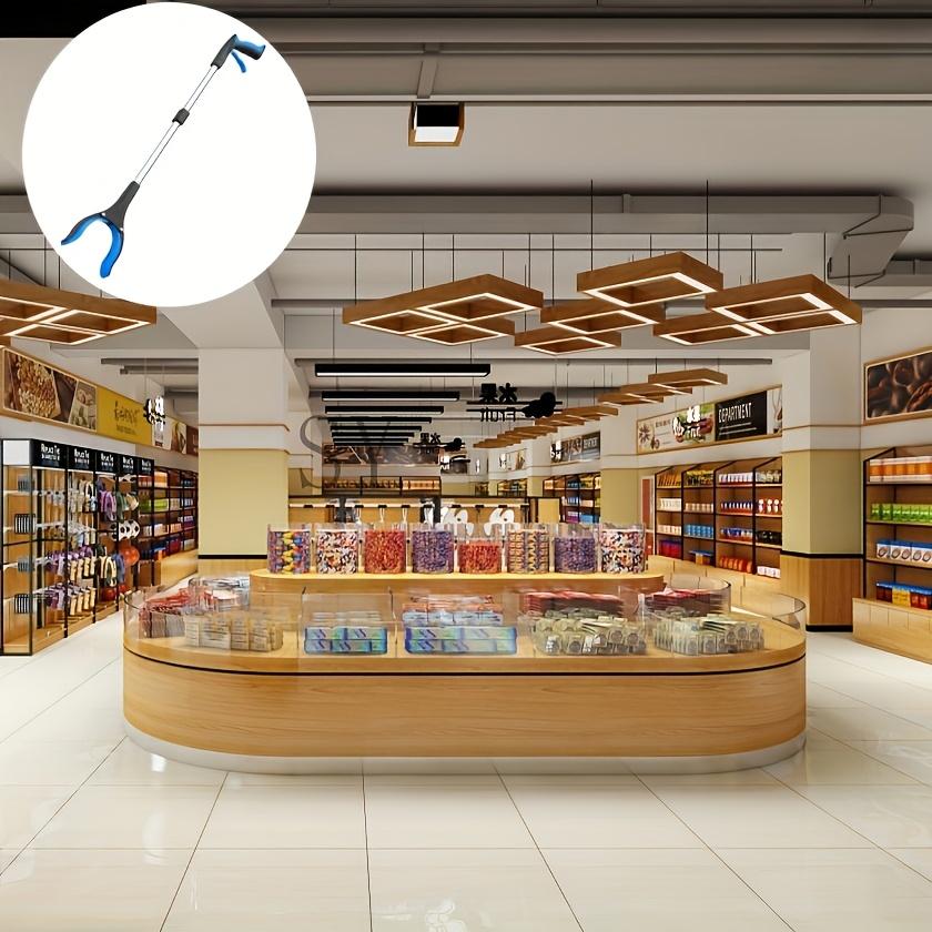 Grabbing Tool, Foldable Grabbing Tool, Suitable for Elderly Use, Wide Claw Garbage Picker, Lightweight Garbage Picker with A Strong Magnetic Tip.