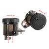 Universal Front Brake Oil Cup Clutch Master Cylinder Fluid Reservoir Tank Bottle for Motorcycle