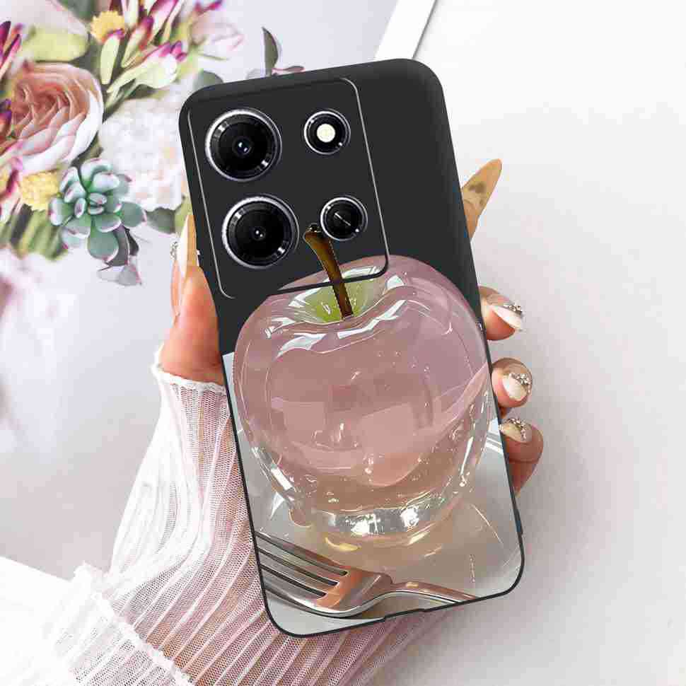 Чехол для телефона Infinix Note 30i X6716 Стильный окрашенный чехол для Infinix Note30i Note 30i Мягкий силиконовый ударопрочный чехол Fundas