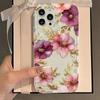 Чехол для телефона с цветочным узором гибискуса для iPhone 16 15 14 13 12 11 Pro Max XS X XR Plus Mini SE 2020 2022 Бампер Funda