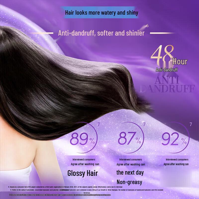 Lux 4D Hyaluronic Acid Hydrating Anti-Dandruff Shampoo