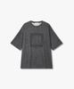 STUDIO TOMBOY Bandana Graphic Motif Short Sleeve T-Shirt_Charcoal 91F6222787