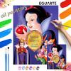 Disney Snow White digital oil painting diy coloring handpainted handpainted filling home decoration gift, nice wall art for decor