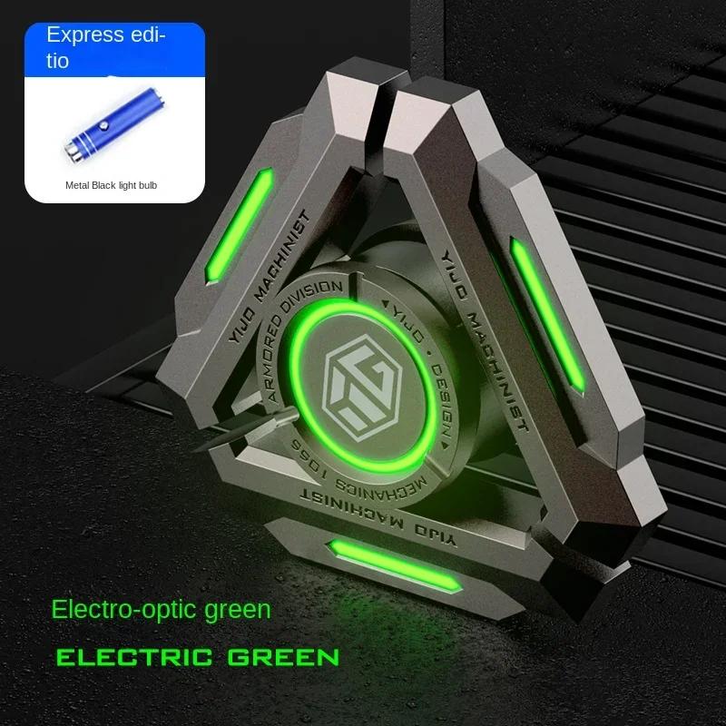 Technology Smart Fidget Spinner Metal Alloy Gyro Luminous Hand Stress Relief Toy Boy Adults Birtday Gifts STELLAR NUCLEUS