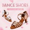 High Heeled 5cm Women's Satin Latin Dancing Shoes Salsa Party Ballroom Dancing Shoes