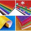 Self-adhesive Glitter Foam Paper Flash Colorful Handcraft Cutters Paper New Sparkles Paper
