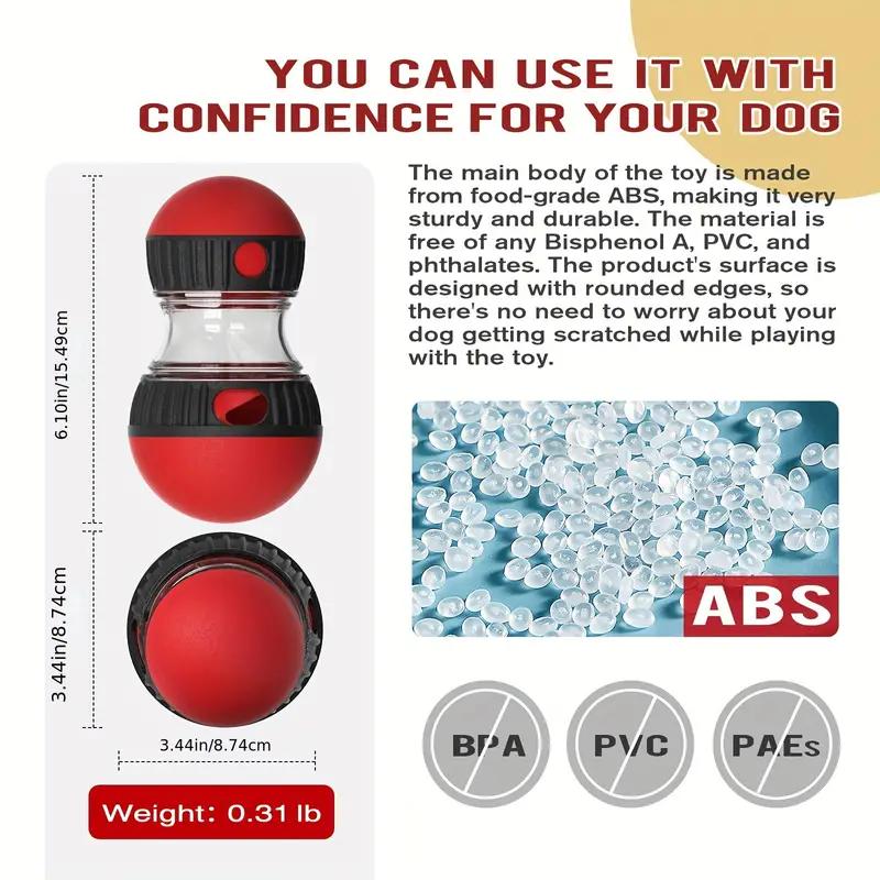 Pet Intelligence Training Toy, Slow Feeder Food Toy For Dog And Cat, Robot Shape Dog Toys, Dog Leaky Food Toys, Interactive Chas