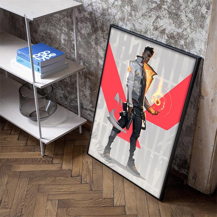 Классические видеоигры Valorant, персонажи аниме, фотографии для гостиной, домашний декор, холст, картина, печать, постеры, подарок