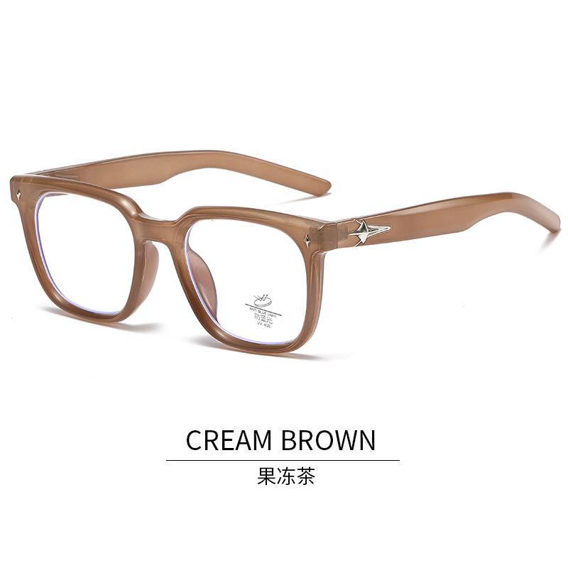 Campus Style Women Glasses Square Shape Anti Blue Light Woman Eyeglasses High Quality Men'S Glasses Frame