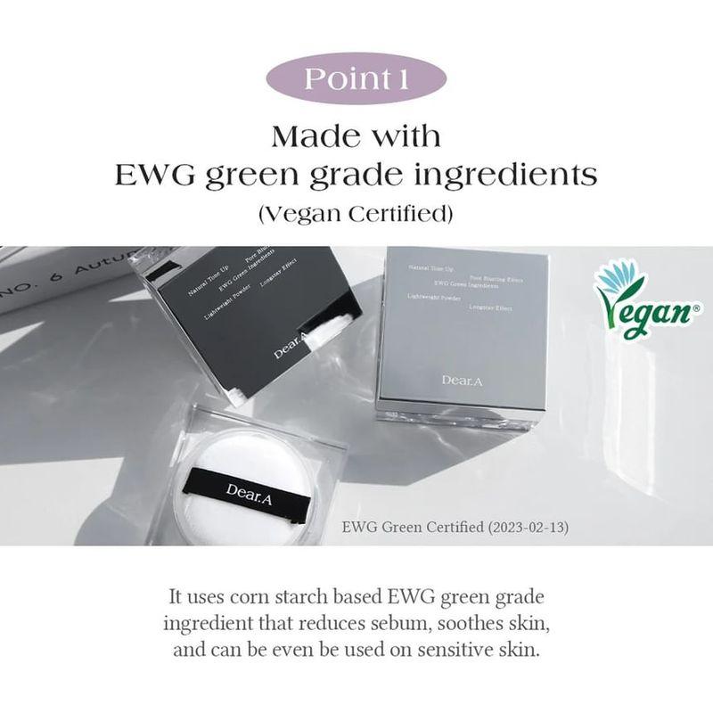 Dear.A - Face Blur Finishing Powder