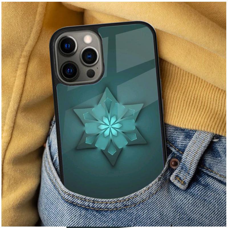 Genshin Impact Soft Phone Case for iPhone 17 Air 16e Pro max 15 Pro 13 14 Plus 11 12 MagSafe Magnetic Coque
