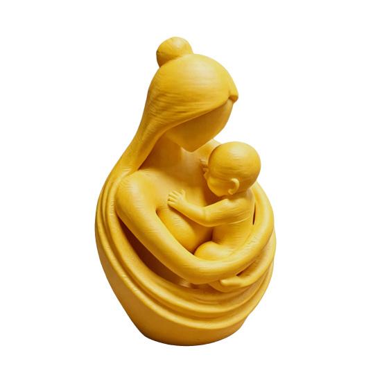 Подарки для новой мамы 3D-печатная абстрактная скульптура матери и ребенка для детской комнаты, decoração дома, принадлежности для детского душа