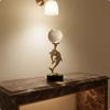 2 Pieces Dolphin Crystal Ball Ornament Elegant Luxury Dolphin Figurine Display Piece Home Decor for Entryway