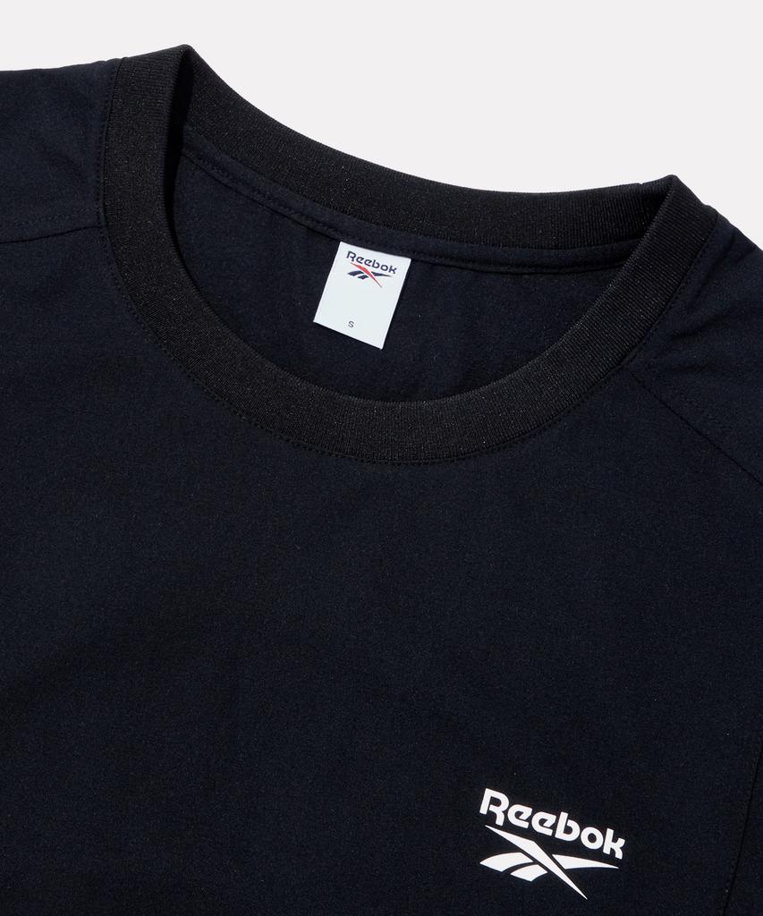 Reebok Легкая свежая футболка с коротким рукавом (W) - черный