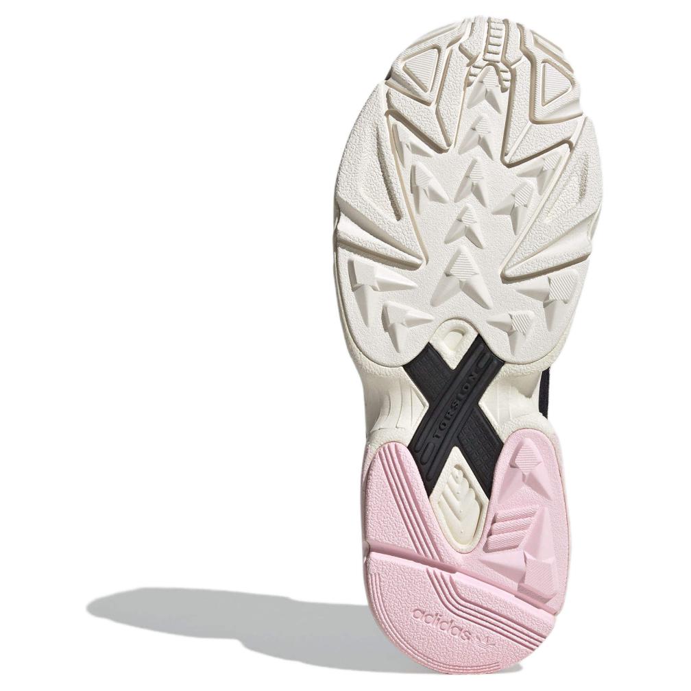 Hello Kitty x adidas Falcon Черные Прозрачно-розовые Женские Кроссовки Основной черный Не совсем белый IG6788