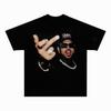 ФУТБОЛКА CHRIS BROWN С СРЕДНИМ ПАЛЬЦЕМ S-5XL