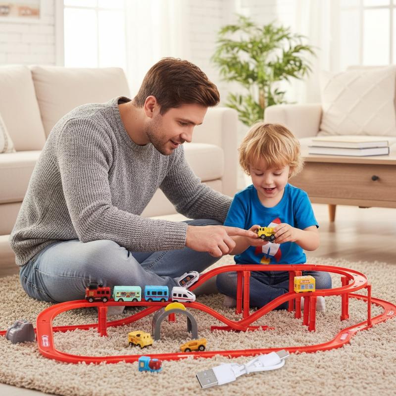 Универсальный Магнитный Трек Машинка Магнитный Лист Детский DIY Головоломка Трек Рельс Игрушка Электрический Магический Магнитный Блок Антигравитационная Игрушка