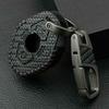 Carbon Fiber Black Car Key Case For BMW M3/E38/E39/E46/E53/E60/E61/E83/E85/E86
