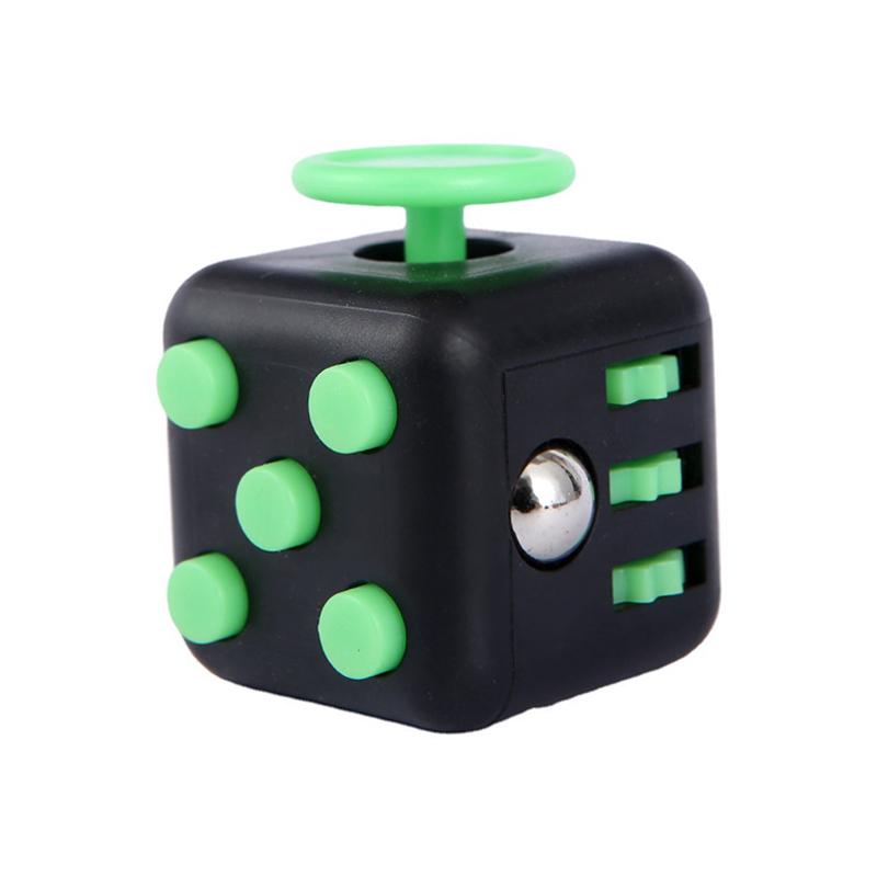 Кубик 6/12 сторон Игрушка для снятия стресса Радужный Аутизм СДВГ ОКР Тревожность Сенсорные игрушки Настольная игрушка для детей и взрослых